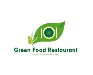 Green Restaurant Logo - Green Food Restaurant Designed by amir66 | BrandCrowd