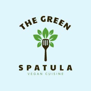 Green Restaurant Logo - Placeit - Restaurant Logo Maker for Vegan Restaurants