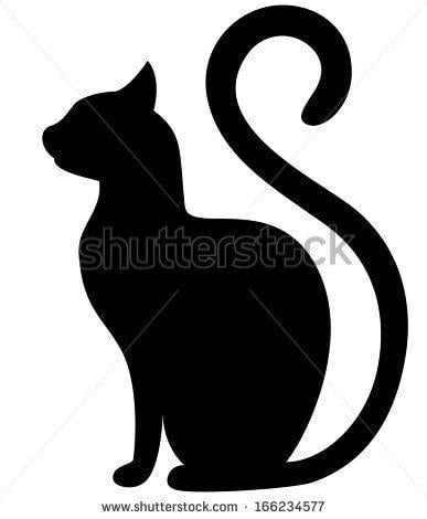 Black and White Cat Head Logo - free black and white cat head outline clipart - Clipground