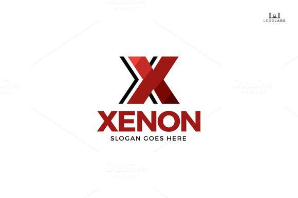 Xenon Logo - Xenon X Logo by LogoLabs. Logos