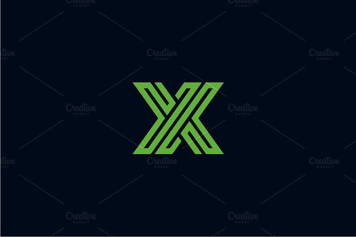 Xenon Logo - Xenon X Logo Logo Templates Creative Market