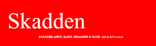 Skadden, Arps, Slate, Meagher & Flom Logo - Legal Tweeter of the Week - Skadden, Arps, Slate, Meagher & Flom ...