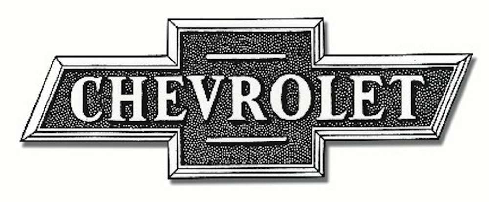 Old Chevy Logo - Trace the 100-year evolution of Chevrolet's 'bowtie' logo and the ...