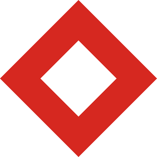 Red and White Diamond Logo - Red diamond Logos