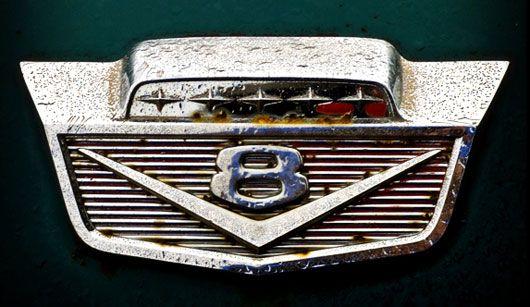 Old V8 Car Logo - V Emblems | Cartype
