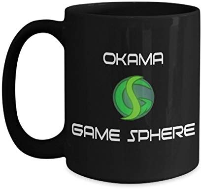 Game Sphere Logo - Amazon.com: Okama Game Sphere Mug Big Acrylic Coffee Holder Black ...