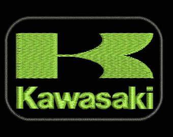 Kawasaki Ninja Logo - Kawasaki Ninja LOGO PATCH. Ninja motorcycles logo. Machine | Etsy