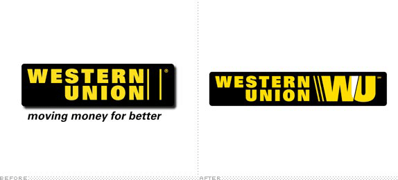 Western Union Logo - Brand New: Western Union