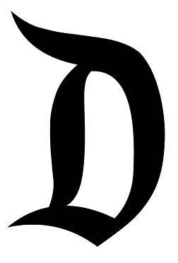 Disneyland D-Logo Logo - Disneyland letter D vinyl car decal