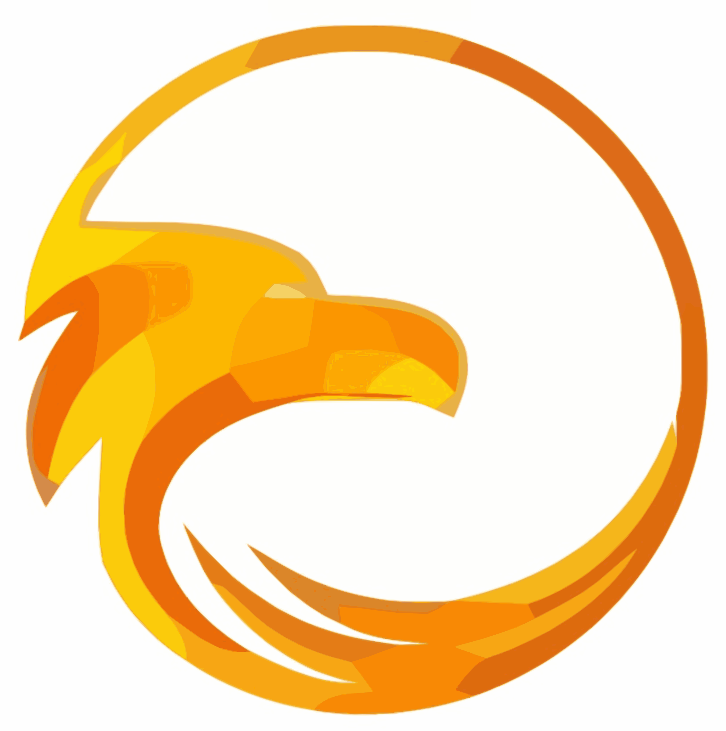 Yellow Circle Logo - Clipart - Phoenix Circle logo