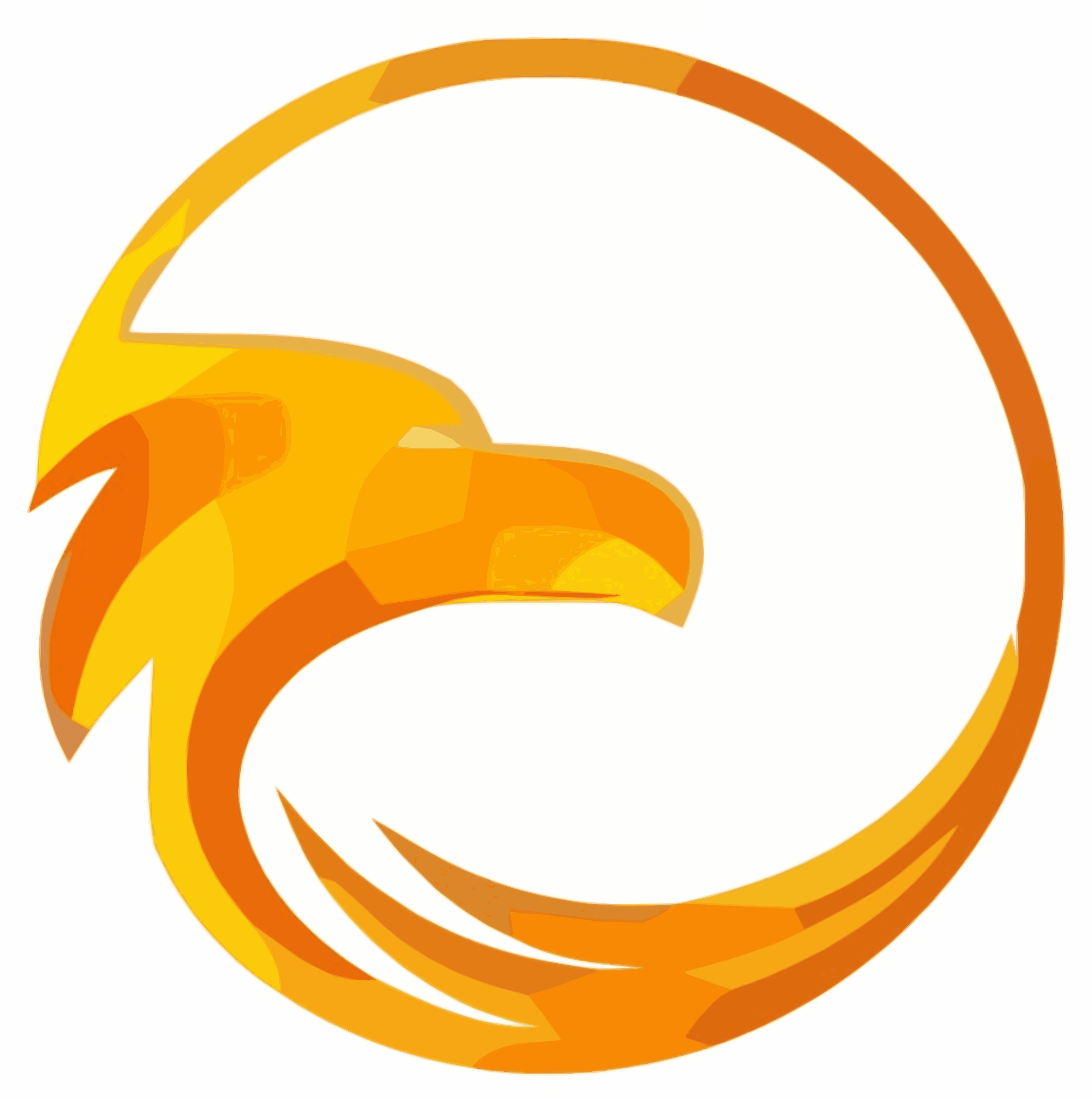 Yellow Circle Logo LogoDix