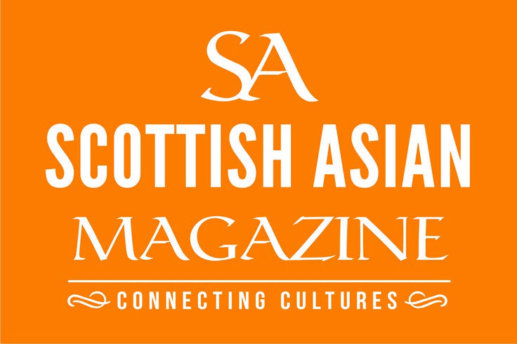 Asian Orange Logo - SCOTTISH ASIAN MAGAZINE - Logo design in orange background ...
