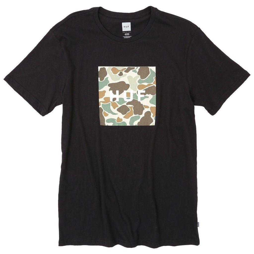 HUF Goat Logo - Huf Duck Camo Box Logo T-Shirt | Active Ride Shop