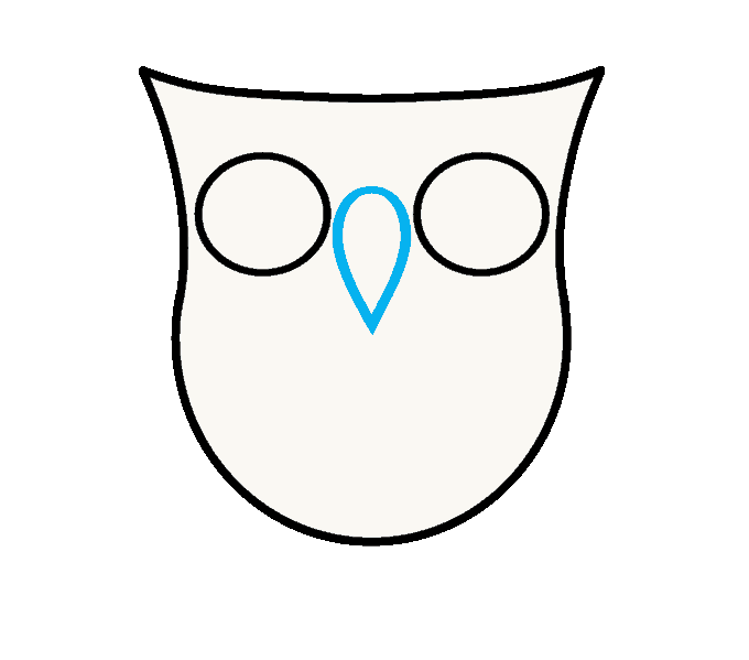 Owl Feet Logo - Cartoon Owl Drawing