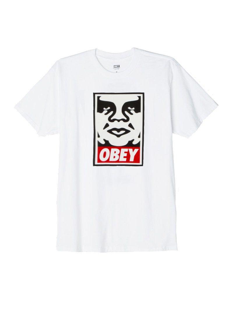 OBEY Clothing Logo - OBEY Icon Basic T Shirt Clothing UK