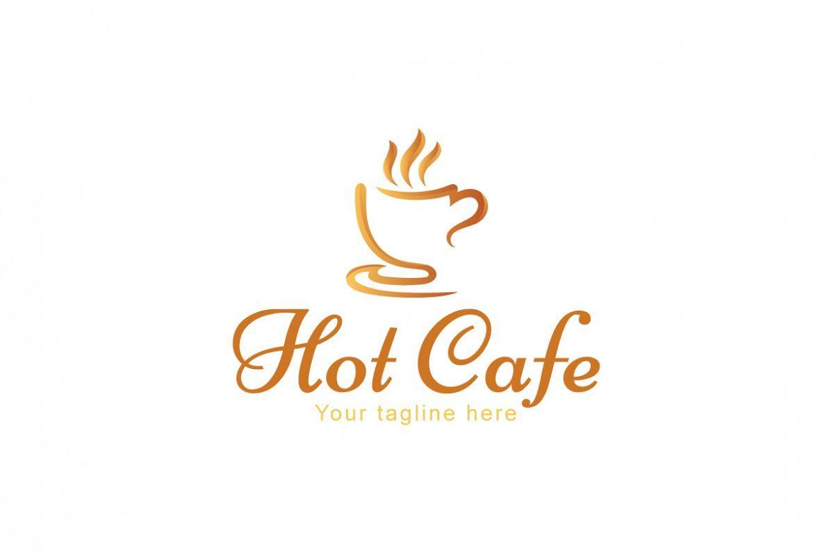 Coffee Shop Logo - Hot Café - Creative Stock Logo Design Coffee Shop