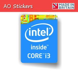 Intel Inside Logo - 5 10 or 20 i3 intel inside logo vinyl label sticker badge