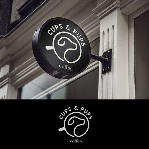 Coffee Shop Logo - Design a minimalist logo for dog friendly coffee shop. Logo design