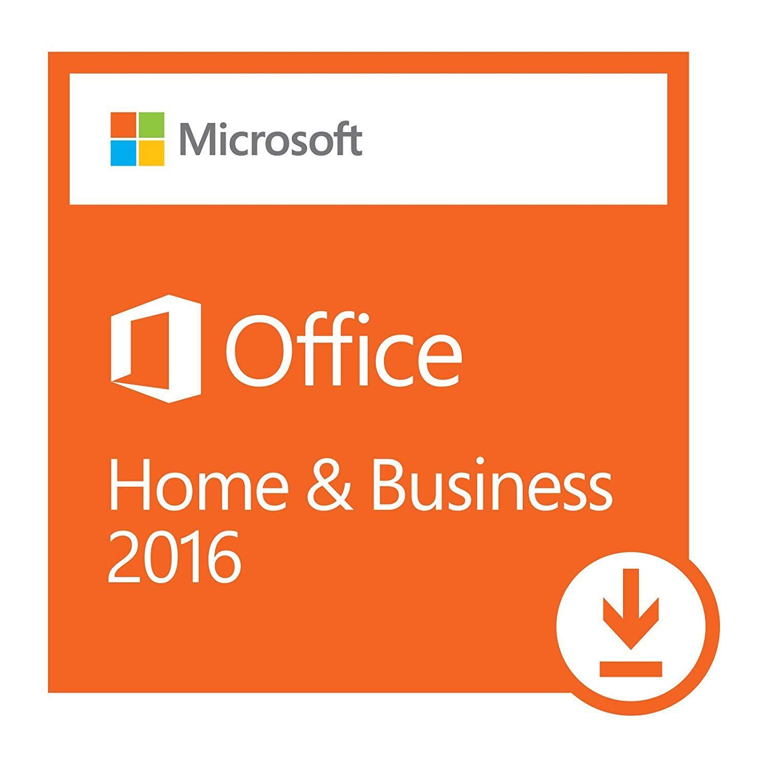 Microsoft Office 2016 Logo - Amazon.com: Microsoft Office Home and Business 2016 | 1 user, PC ...