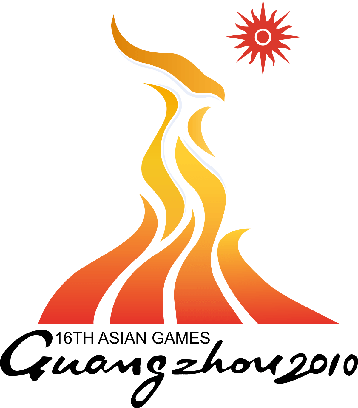 Asian Orange Logo - 2010 Asian Games