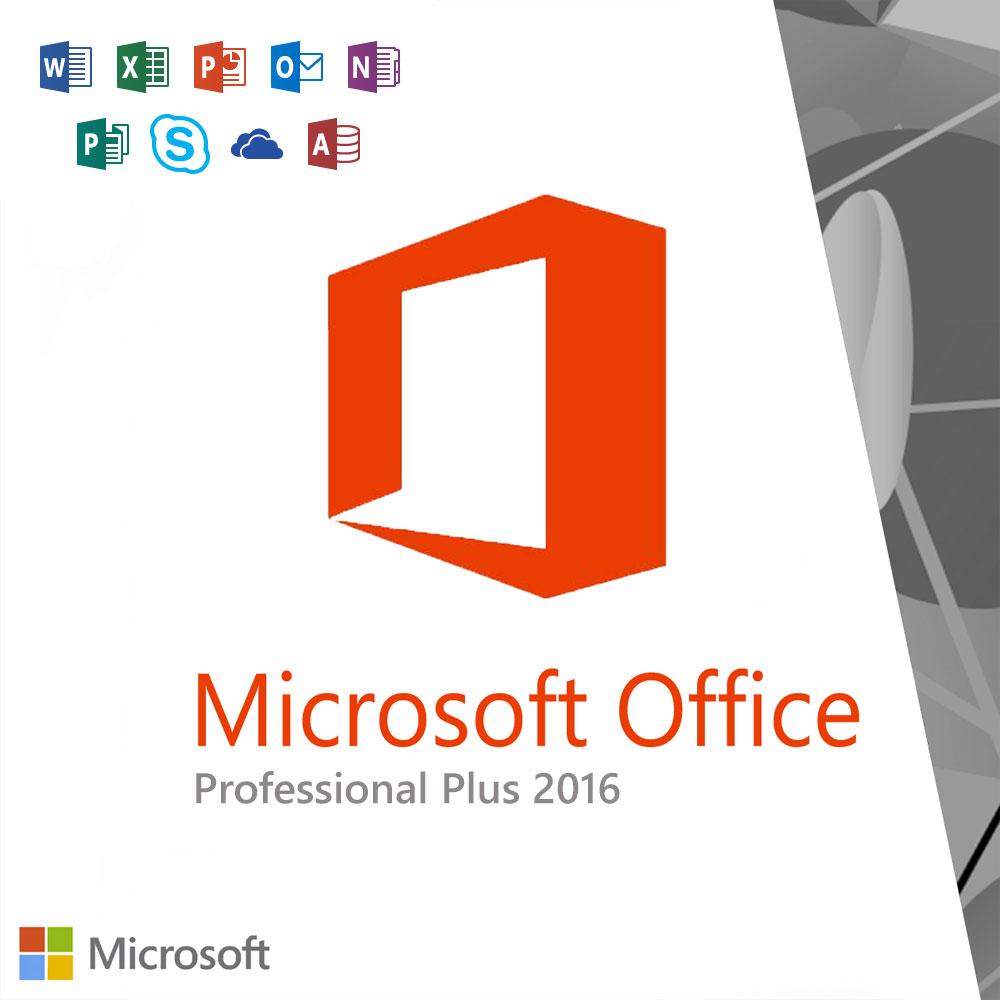 Microsoft Office 2016 Logo - Microsoft Office Professional Plus 2016 Product Key