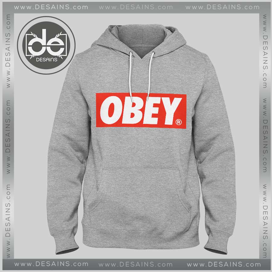 OBEY Clothing Logo - Hoodies Obey Clothing Logo Hoodie Mens Hoodie Womens Adult Unisex