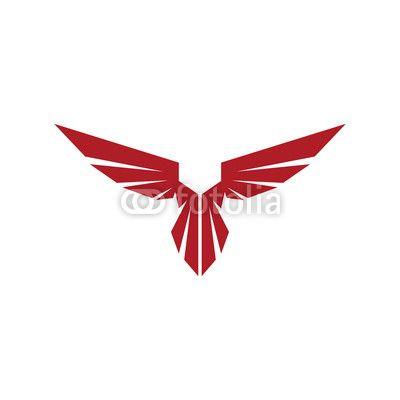 Eagle Red Shield Logo - eagle wing shield logo vector | Buy Photos | AP Images | DetailView