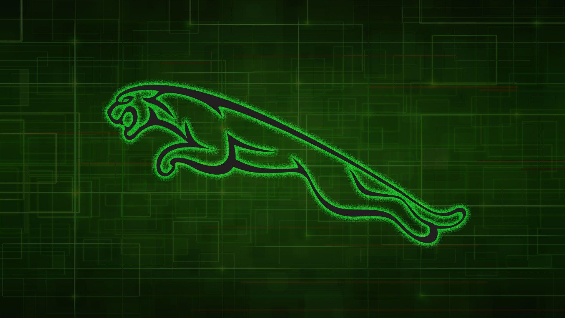 Green Leopard Logo - Jaguar Logo HD Wallpaper