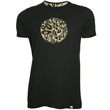 Green Leopard Logo - Pretty Green Leopard Logo T Shirt in Black XX Large: Amazon.co.uk