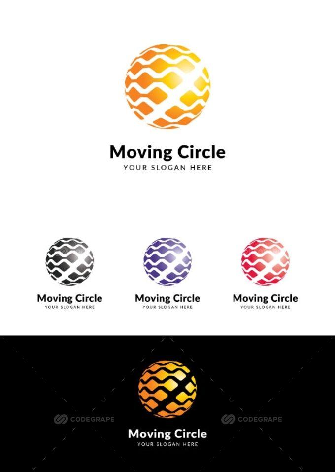 Circle Logo - Moving Circle Logo - Print | CodeGrape