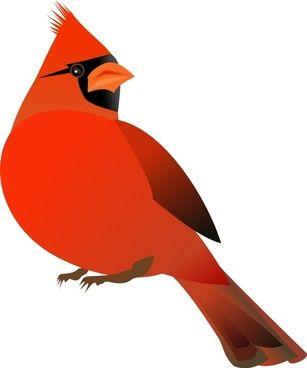 Red Cardinal Bird Logo - Red cardinal bird svg free vector download (92,378 Free vector) for ...