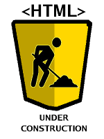 Under Construction Logo - HTML Logo