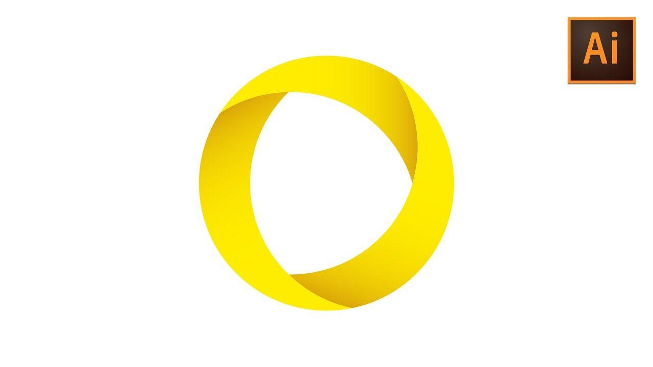 Round Yellow Logo - Learn How to Draw a Circular Vector Logo in Adobe Illustrator ...