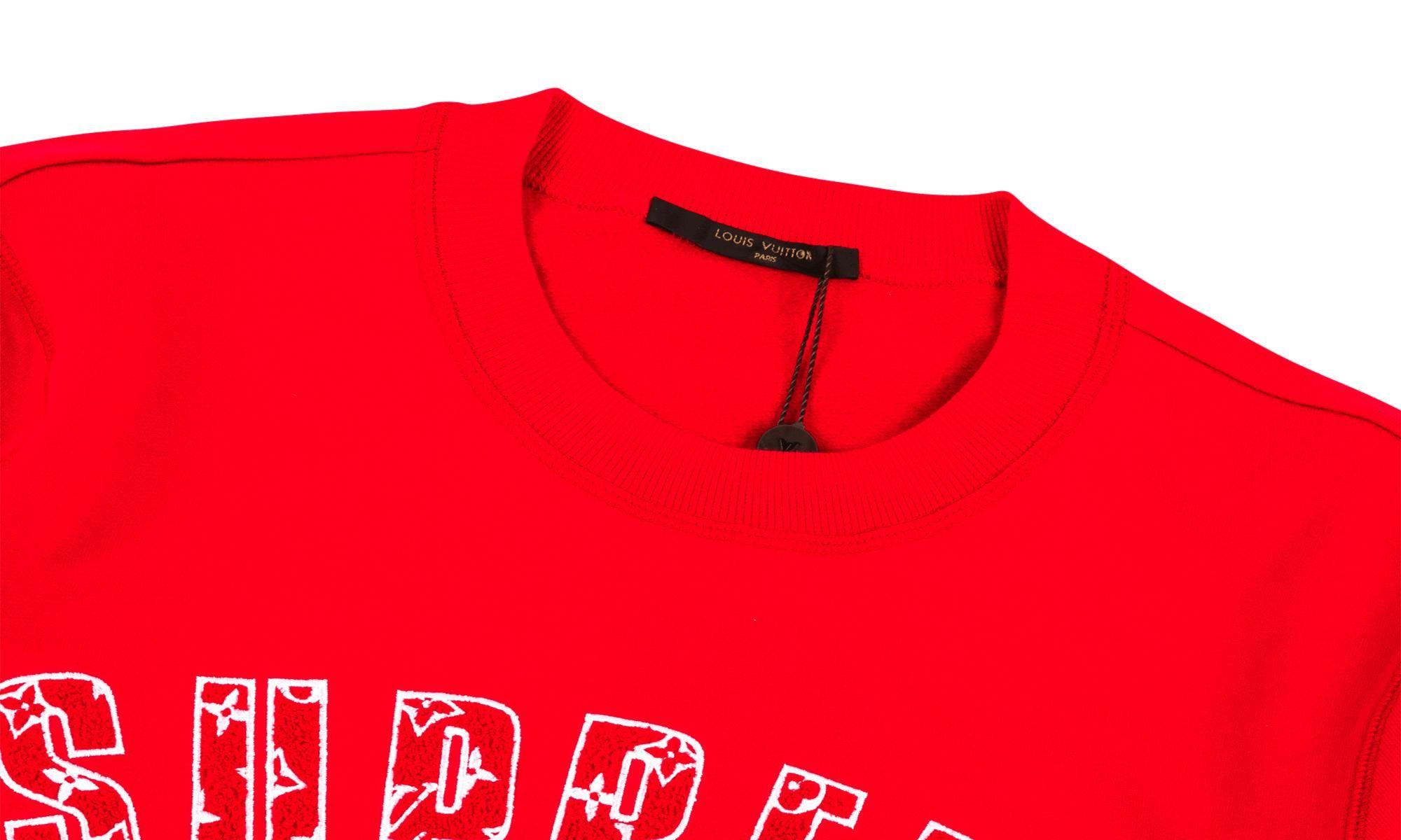 Red Arc Logo - Louis Vuitton Arc Logo Sweatshirt in Red for Men
