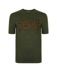 Green Leopard Logo - Bbcicecream Leopard Logo T Shirt in Green for Men - Lyst