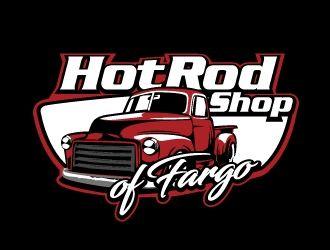 Hot Rod Shop Logo - Hot Rod Shop of Fargo logo design - 48HoursLogo.com