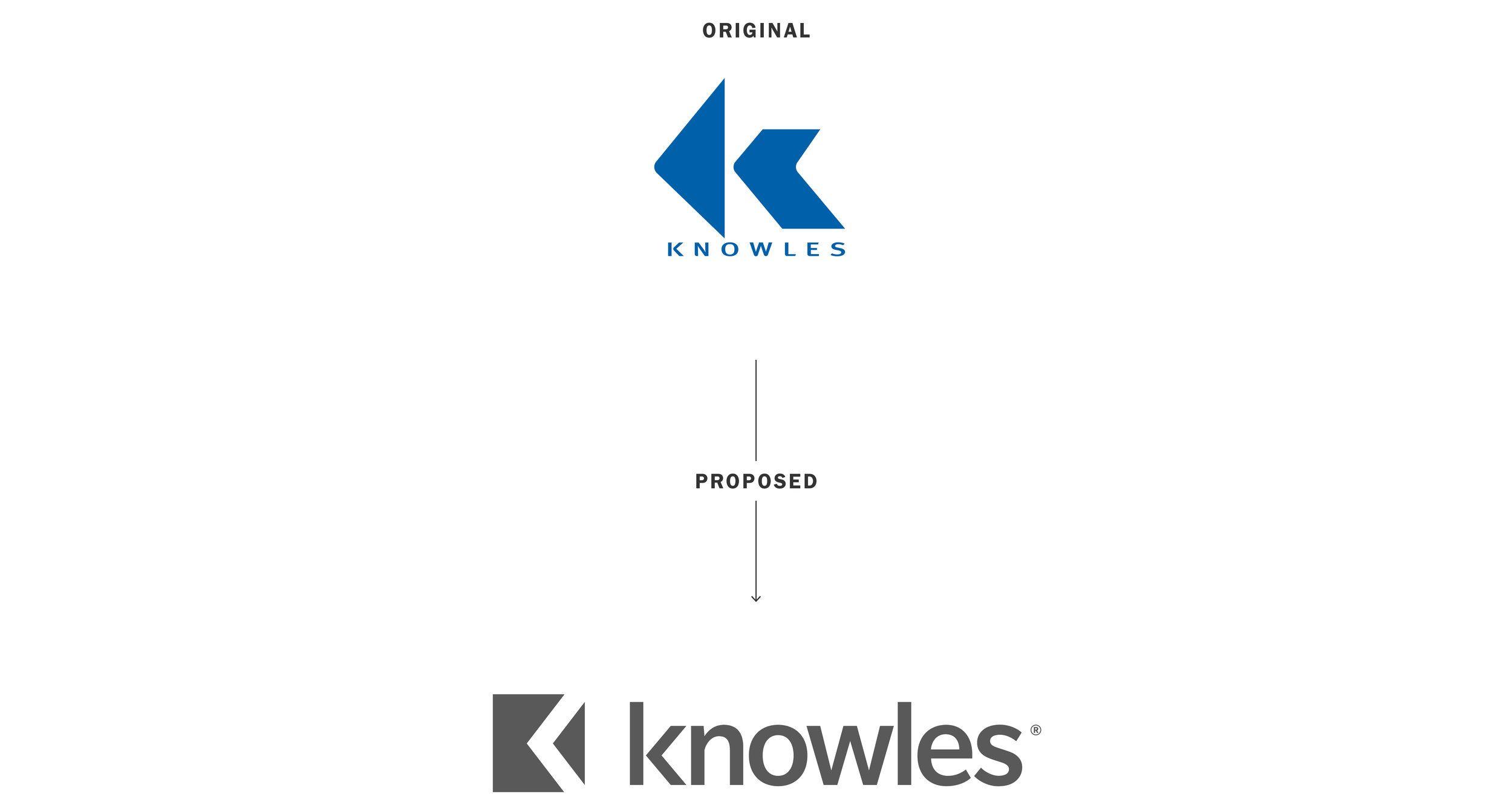 Knowles Logo - Knowles — Gil, Changing