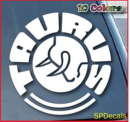 Taurus Firearms Logo - Amazon.com: Taurus Firearms Car Window Vinyl Decal Sticker 4