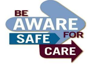 Patient Safety Logo - Be Aware for Safe Care - Providence VA Medical Center, Rhode Island