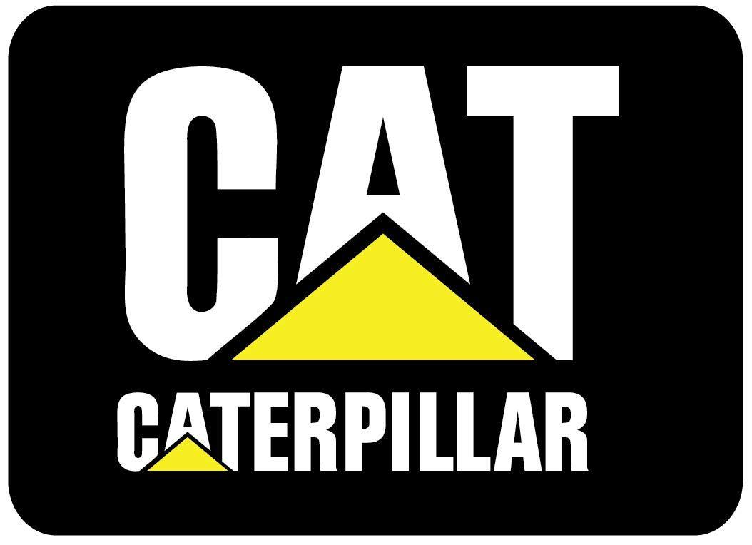 Small Cat Logo - Amazon.com : Caterpillar CAT Logo 5 to 11 with Black Background