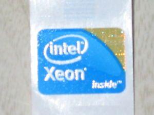 Intel Inside Logo - New Genuine Intel Inside Xeon logo sticker 18mm x 24.5mm Label USA ...