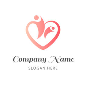 Red Heart Logo - Free Heart Logo Designs | DesignEvo Logo Maker