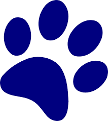 Blue Wildcat Paw Logo - Image result for wildcat paw print clip art ROYAL BLUE. Wildcat