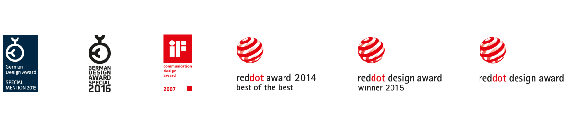 Red Dot Award Logo - Awards - niessing.com