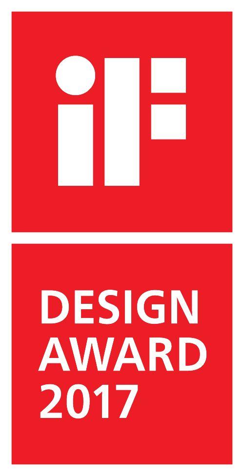 Red Award Logo - iF product design award