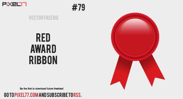 Red Award Logo - Free Vector of the Day : Red Award Ribbon