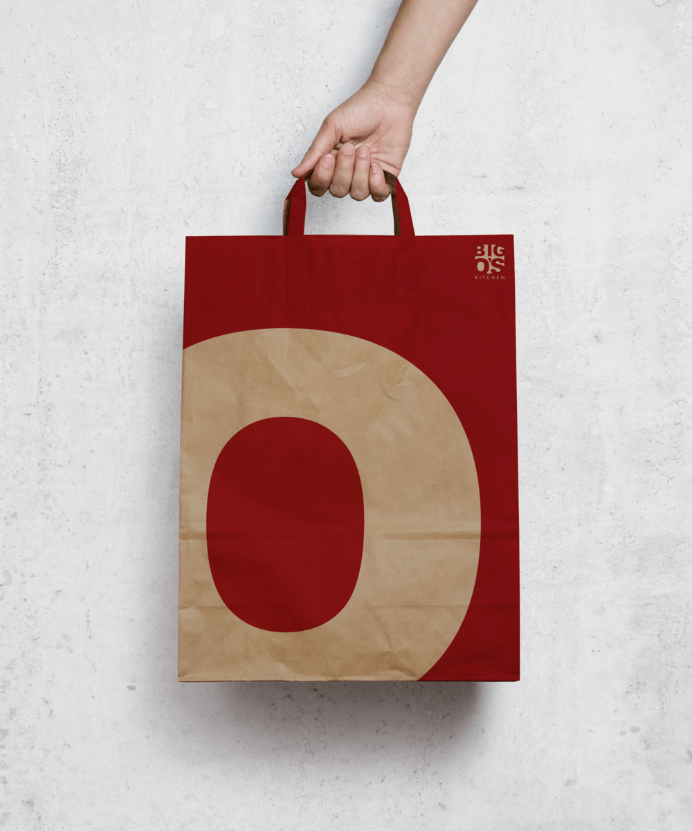 Big O Logo - Big O's Kitchen Branding — MARY NOWELS