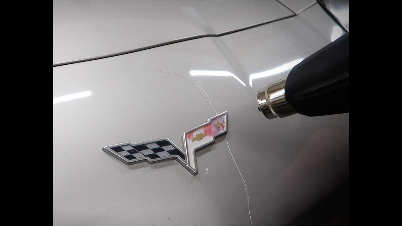 C6 Corvette Old Logo - C6 Corvette Emblem Badge Removal Before Vinyl Wrap - YouTube