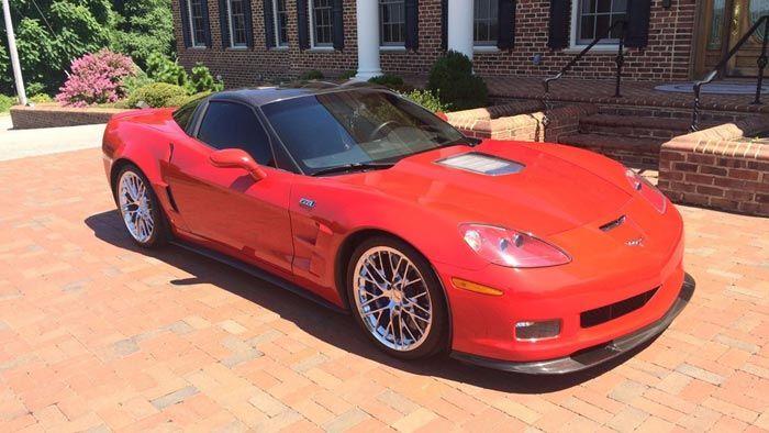 C6 Corvette Old Logo - Corvettes on eBay: These C6 Corvette ZR1s are Becoming Ridiculously