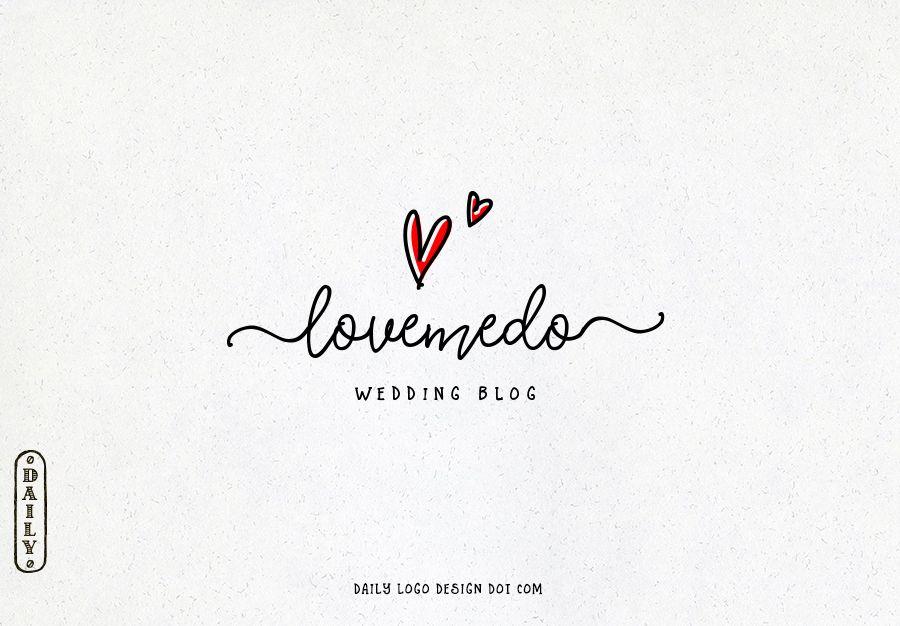 Hand and Heart Logo - Hand Drawn Style Heart Logo Design by Daily Logo Design, The Paris ...